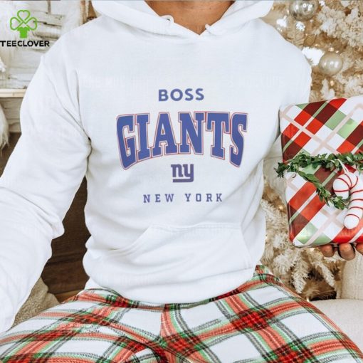 Men’s BOSS X NFL White New York Giants Huddle T Shirt