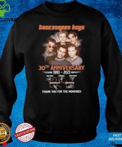 Men’s Backstreet Boys 30th anniversary 1993 2023 thank you for the memories T shirt