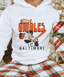 Men's Baltimore Orioles Homage x Topps Gray Tri Blend T Shirt 1 Men's Baltimore Orioles Homage x Topps Gray Tri Blend T Shirt