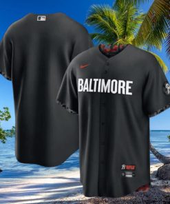 Mens Baltimore Orioles Nike Official Replica City Connect Jersey