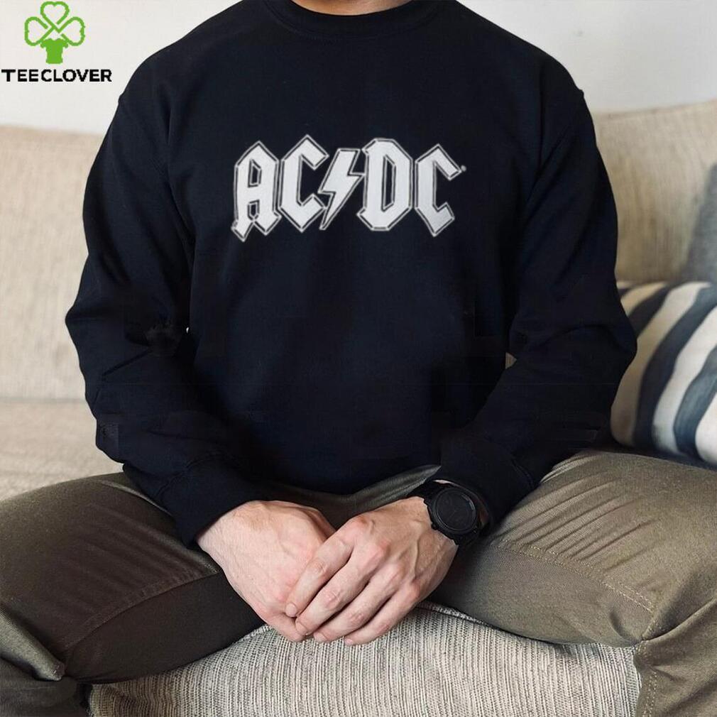 Men's Black Acdc Logo T shirt Men's Black Acdc Logo T shirt