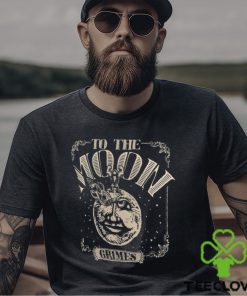 Men's Black Cameron Grimes To The Moon T Shirt