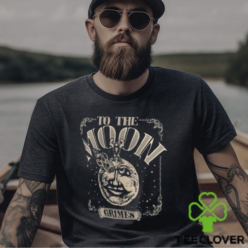 Men’s Black Cameron Grimes To The Moon T Shirt