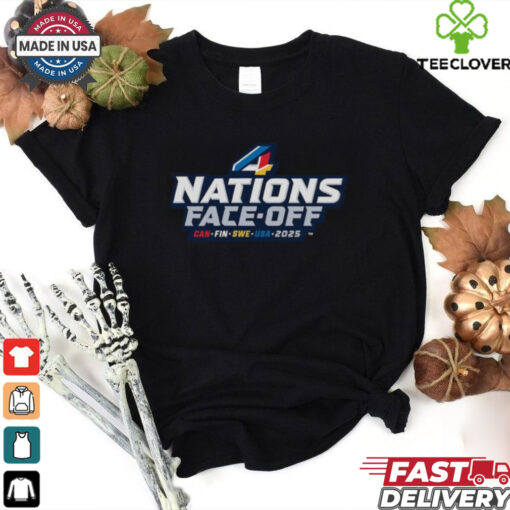 Men’s Black Canada 2025 4 Nations Face Off Pullover shirt