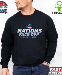 Men's Black Canada 2025 4 Nations Face Off Pullover shirt