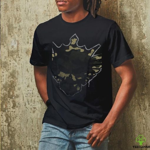 Men’s Black Cody Rhodes Camo Skull T Shirt