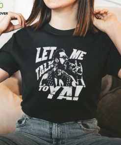 Men's Black LA Knight Let Me Talk To Ya Long Sleeve T Shirt