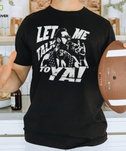 Men's Black LA Knight Let Me Talk To Ya Long Sleeve T Shirt