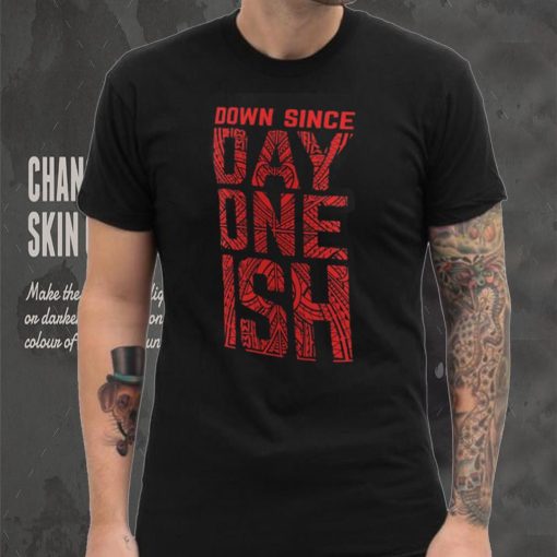 Men’s Black The Usos Down Since Always T Shirt