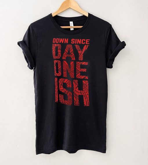 Men’s Black The Usos Down Since Always T Shirt