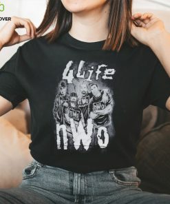 Men's Black nWo 4 Life Pullover Shirt 1 Men's Black nWo 4 Life Pullover Shirt