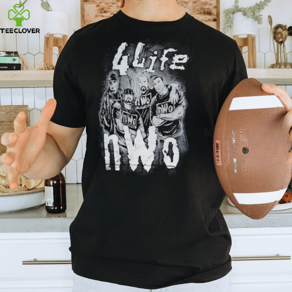 Men’s Black nWo 4 Life Pullover Shirt Men’s Black nWo 4 Life Pullover Shirt