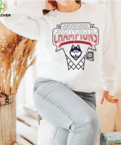 Men’s Blue 84 Heather Gray UConn Huskies 2024 NCAA Men’s Basketball National Champions Bracket Shirt
