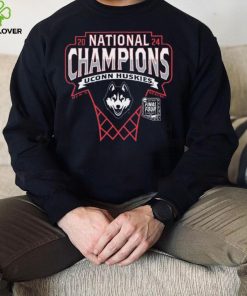 Men’s Blue 84 Navy UConn Huskies 2024 NCAA Men’s Basketball National Champions Bracket T Shirt
