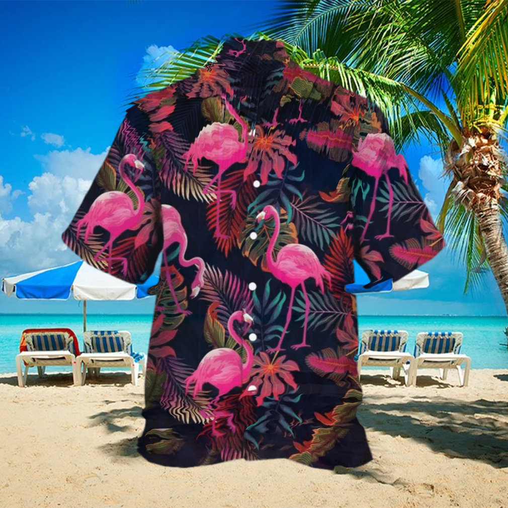 Men’s Botanical Flamingo Hawaiian T Shirt  Hawaiian Gift  Aloha Shirt  Hawaiian Beach Short Men’s Botanical Flamingo Hawaiian T Shirt  Hawaiian Gift  Aloha Shirt  Hawaiian Beach Short