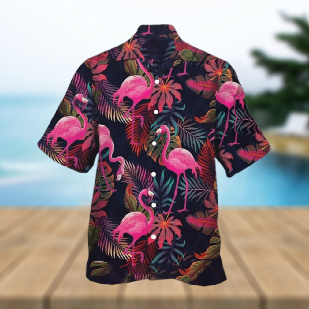 Men’s Botanical Flamingo Hawaiian T Shirt  Hawaiian Gift  Aloha Shirt  Hawaiian Beach Short Men’s Botanical Flamingo Hawaiian T Shirt  Hawaiian Gift  Aloha Shirt  Hawaiian Beach Short