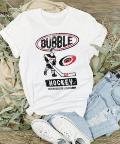 Men's Carolina Hurricanes Fanatics Branded White 2020 Stanley Cup Playoffs Bound Bubble Player T Shirt