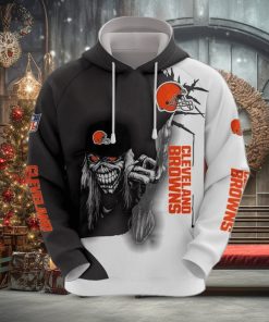 Mens Cleveland Browns 3D Hoodie Ultra Death Graphic Gift