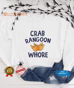 Men’s Crab rangoon whore shirt