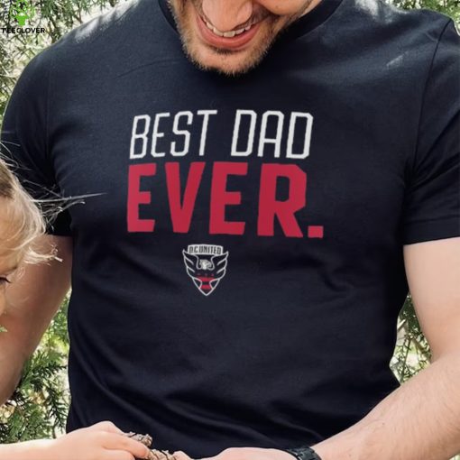 Men's D.C. United Fanatics Branded Black Best Dad Ever Father's Day T Shirt