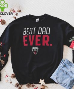 Men's D.C. United Fanatics Branded Black Best Dad Ever Father's Day T Shirt