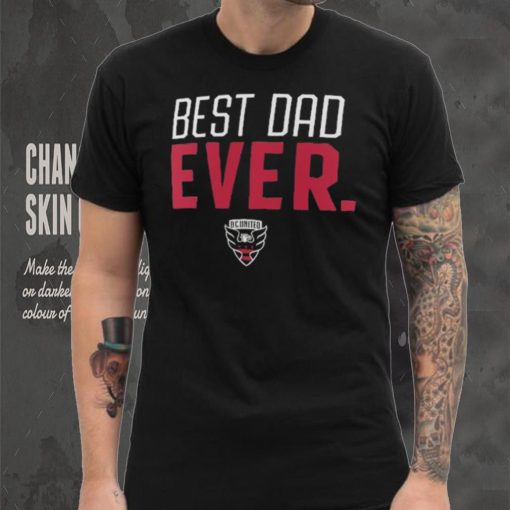 Men's D.C. United Fanatics Branded Black Best Dad Ever Father's Day T Shirt