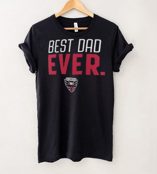 Men's D.C. United Fanatics Branded Black Best Dad Ever Father's Day T Shirt