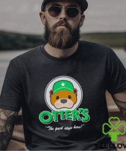Men’s Dallas Stars Otter’s the puck stops here shirt