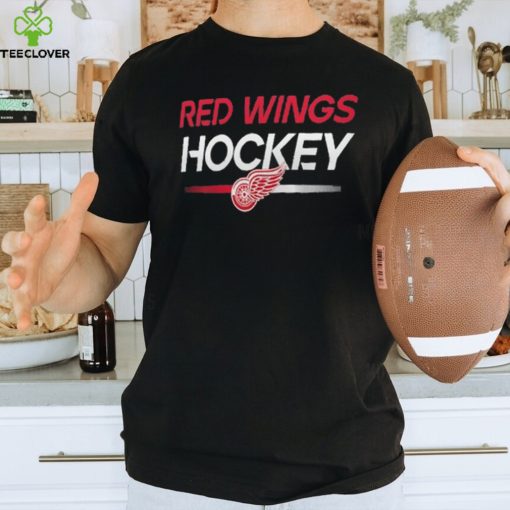 Men’s Detroit Red Wings Fanatics Branded Black Authentic Pro Long Sleeve T Shirt