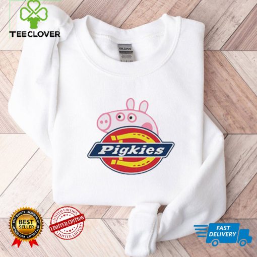 Men’s Dickies Pigkies Peppa Pig Parody hoodie, sweater, longsleeve, shirt v-neck, t-shirt