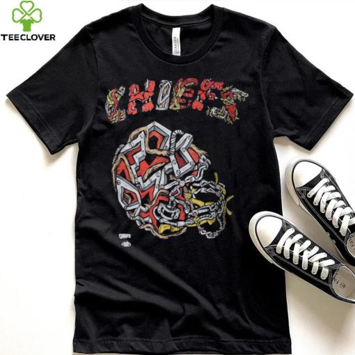 Men's Distortedd Black Kansas City Chiefs LEADERS T Shirt