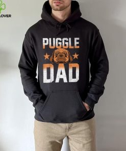 Mens Dog Lover Fathers Day Puggle Dad Pet Owner Animal Puggle T Shirt