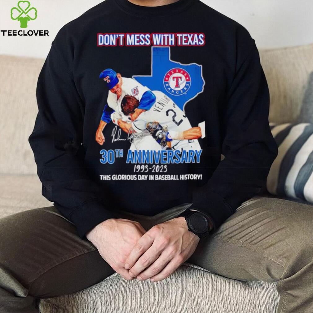 Men’s Don’t mess with Texas 30th anniversary 1993 2023 this glorious day in baseball history shirt Men’s Don’t mess with Texas 30th anniversary 1993 2023 this glorious day in baseball history shirt
