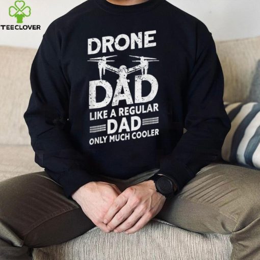 Mens Drone Dad Drone Pilot Vintage Drone T Shirt