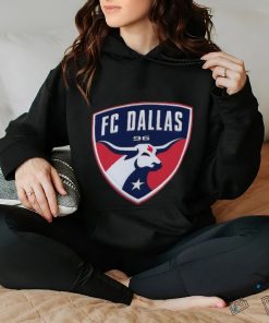 Men's FC Dallas Antigua Navy Flier Bunker shirt