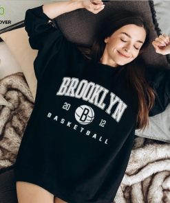 Men’s Fanatics Branded Heather Charcoal Brooklyn Nets Foul Trouble Snow Wash Raglan Pullover shirt