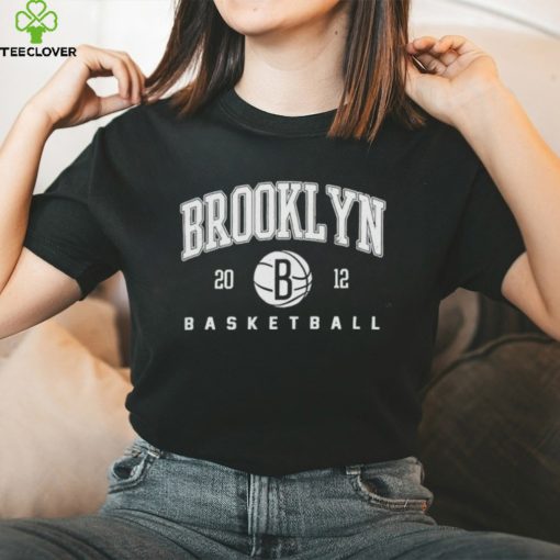 Men’s Fanatics Branded Heather Charcoal Brooklyn Nets Foul Trouble Snow Wash Raglan Pullover shirt