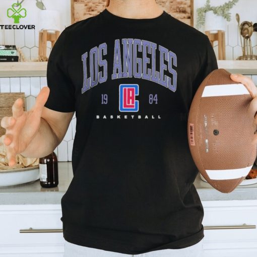 Men’s Fanatics Branded Heather Red LA Clippers Foul Trouble Snow Wash Raglan Pullover shirt