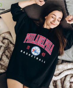 Men’s Fanatics Branded Heather Royal Philadelphia 76ers Foul Trouble Snow Wash Raglan Pullover shirt