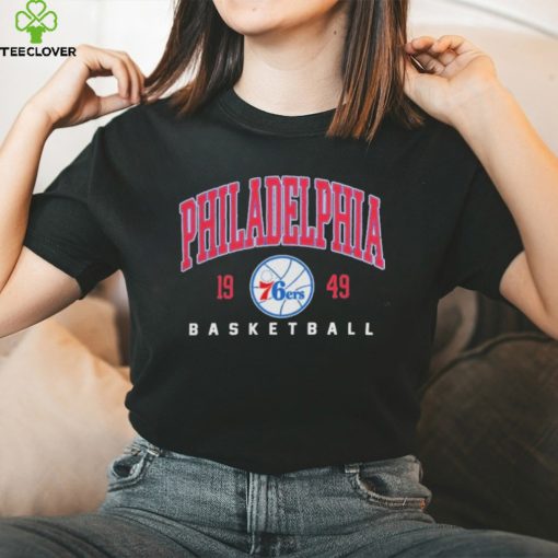 Men’s Fanatics Branded Heather Royal Philadelphia 76ers Foul Trouble Snow Wash Raglan Pullover shirt