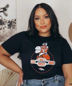 Men's Fanatics Branded Navy Denver Broncos Lucha Libre T Shirt