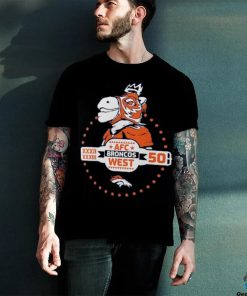 Men's Fanatics Branded Navy Denver Broncos Lucha Libre T Shirt