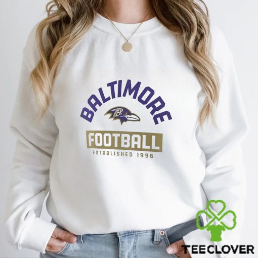 Men’s Fanatics Branded White Baltimore Ravens Long Sleeve T Shirt