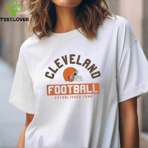 Men's Fanatics Branded White Cleveland Browns Long Sleeve T Shirt