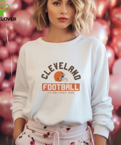 Men's Fanatics Branded White Cleveland Browns Long Sleeve T Shirt