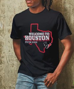 Men's Fanatics Stefon Diggs Navy Houston Texans Welcome to Houston T Shirt 2 Men's Fanatics Stefon Diggs Navy Houston Texans Welcome to Houston T Shirt