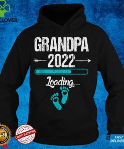 Mens Funny Grandpa 2022 loading first baby becoming grandpa T Shirt