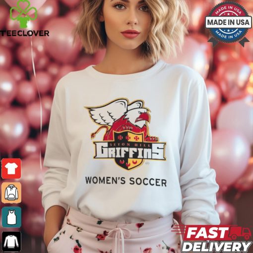 Men’s GameDay Greats White Seton Hill Griffins Women’s Soccer T Shirt