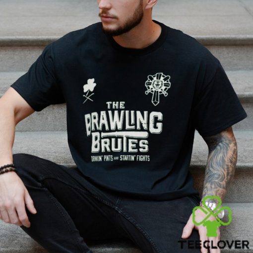 Men's Green The Brawling Brutes Soccer Shirt