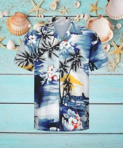 Men's Hawaiian Shirt Slim fit Short Sleeve Print Party Front Aloha